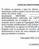 01 - Nota de aviso de constitución